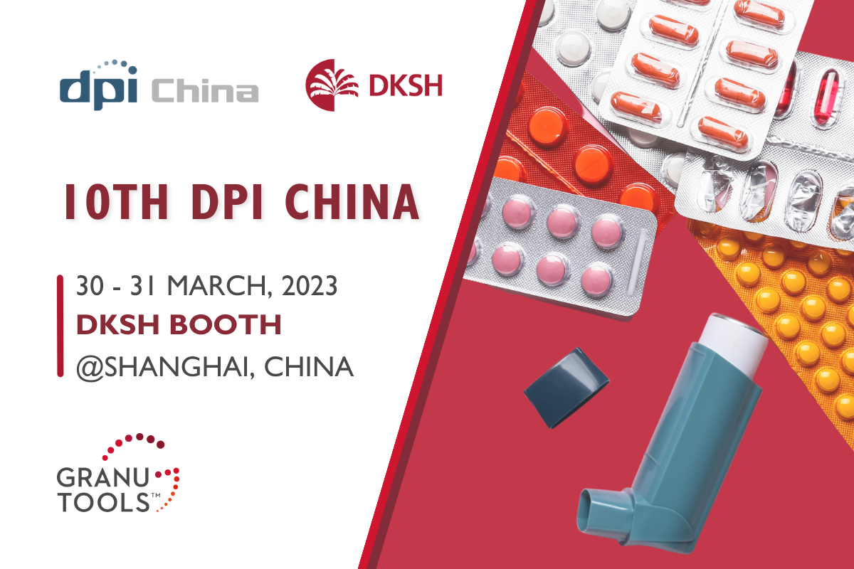 banner of Granutools to share that our distributor will attend 10th DPI China Technology Conference on March 30-31 in Shanghai, China